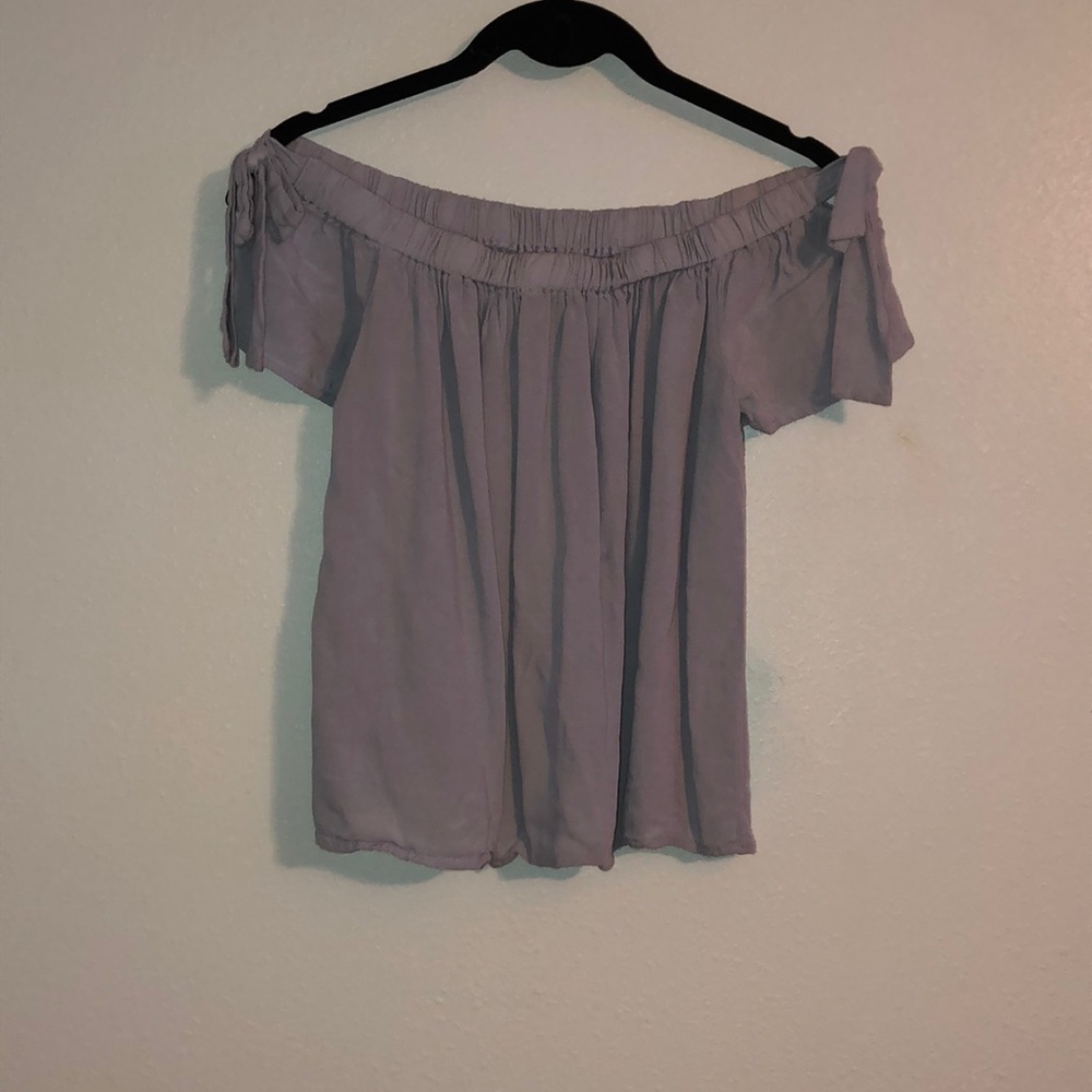 Off the shoulder blouse